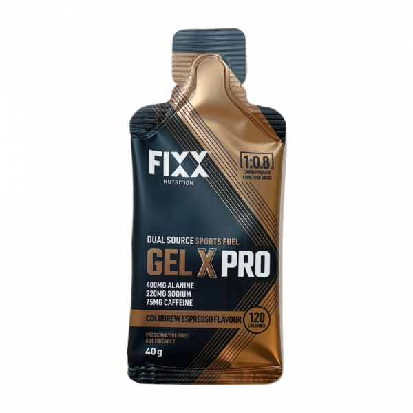 FIXX GEL X PRO 픽스 젤엑스프로 에너지젤 콜드브루맛 카페인파워젤